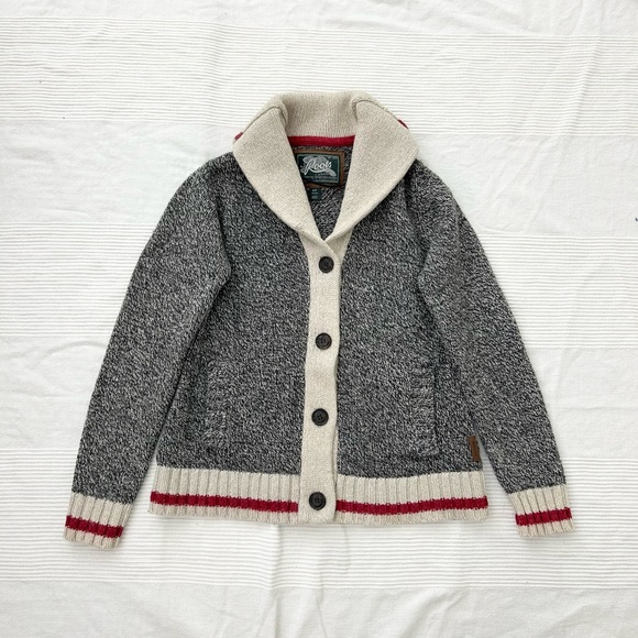 Roots Canada Cabin Shawl Cardigan Sweater - Picture 11 of 12